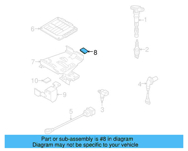 Mount Bracket Retainer 5N0-971-739 - View 9