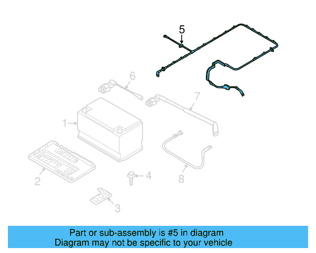 Positive Cable 1K0-971-228-M - View 43