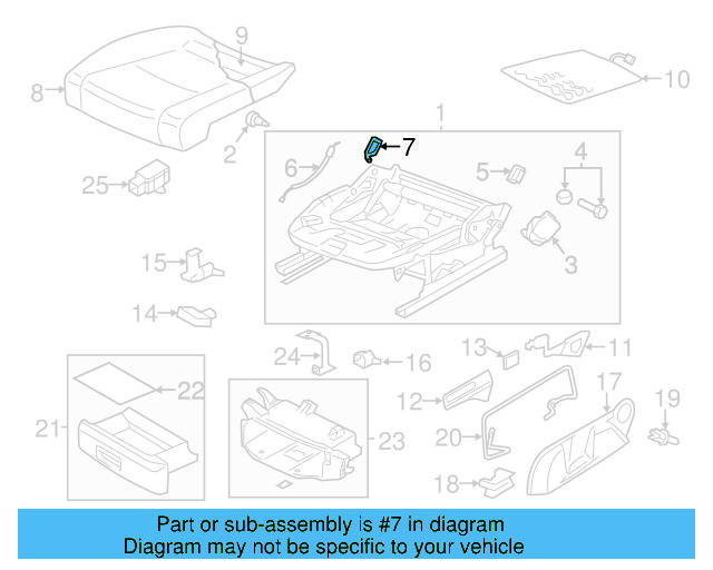 Cable Holder 1K3-881-132-B - View 7