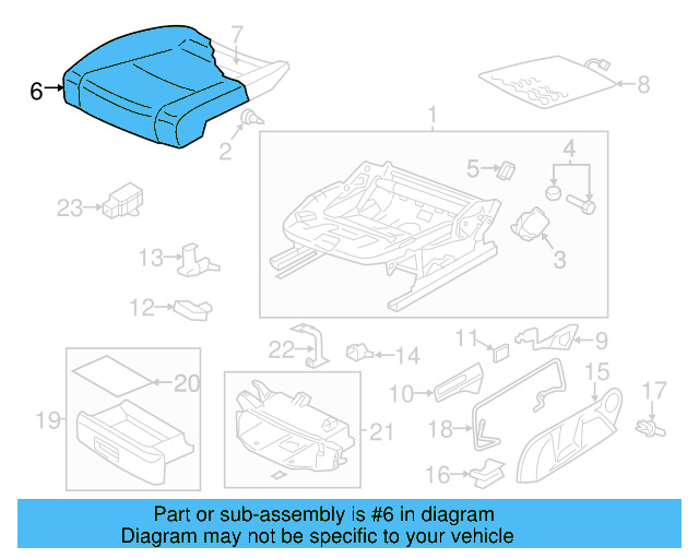 Seat Cover 5K0-881-405-B-ILZ - View 2