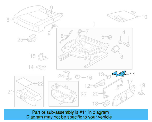 Adjust Lever 1K0-881-092-B - View 16