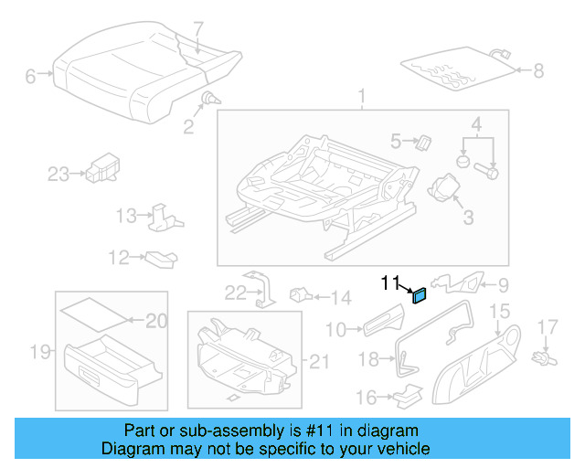 Adjust Lever 1K0-881-091-B