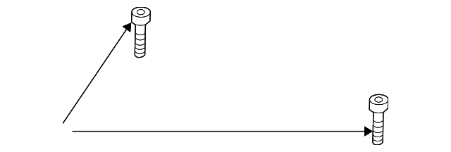 Intake Cover Bolt N-104-734-01 - View 2