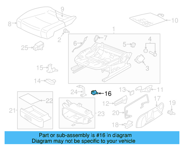 Track End Cover 8P0-881-348-B-01C - View 35