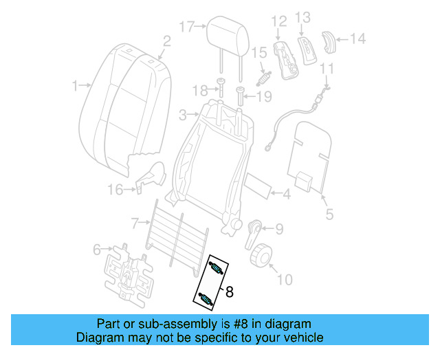 Mat Repair Kit 8T0-898-943 - View 28
