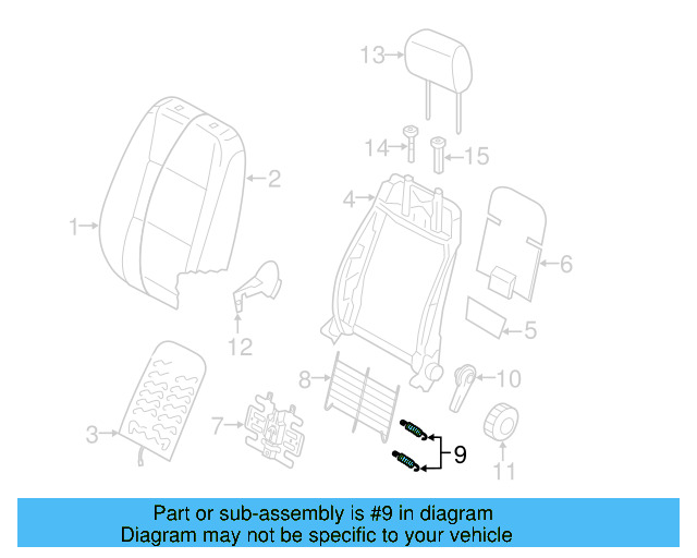 Adjust Lever 1K0-881-092-B - View 20