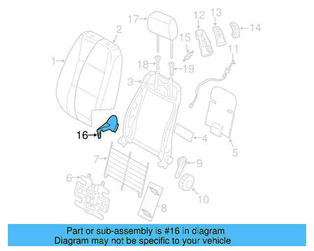 End Cap 1K3-881-480-E-82V - View 10