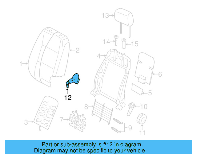 End Cap 1K3-881-480-E-82V - View 12