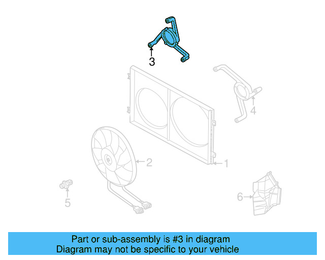 Radiator Support Air Duct 1J0-805-962-C-B41 - View 26