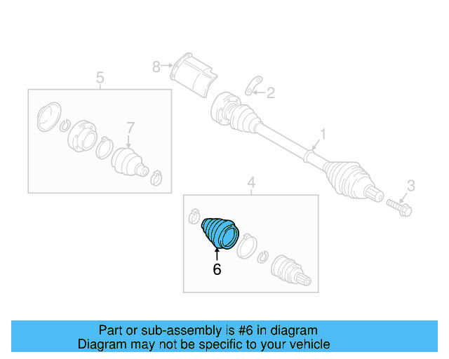 Outer Boot 1K0-498-203-A - View 9
