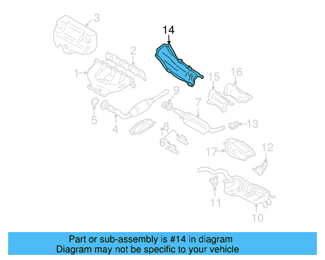 Heat Shield 1J0-803-311-J - View 31