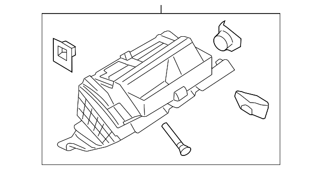 Glove Box Frame 3C1-857-114-E-9B9 - View 6