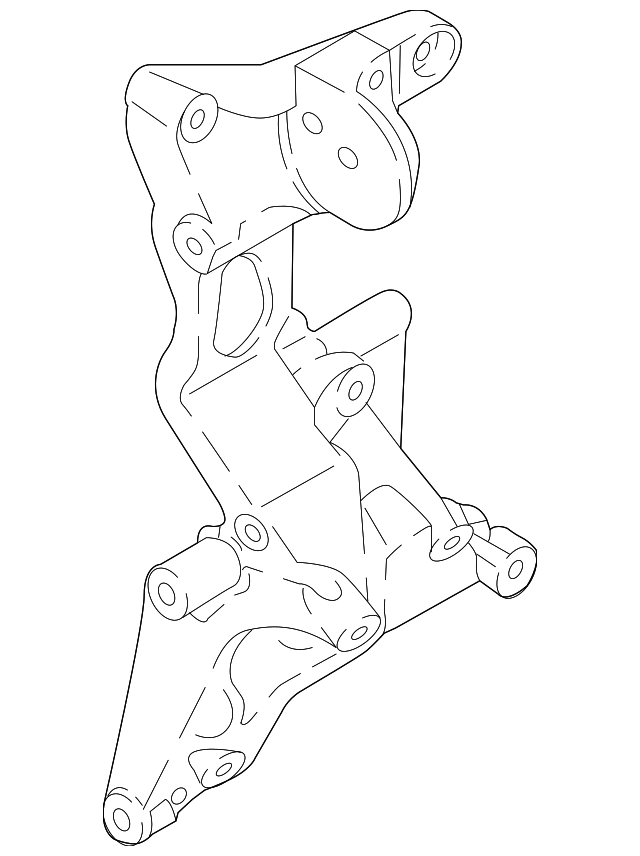 Alternator Bracket 03H-260-089-G - View 3