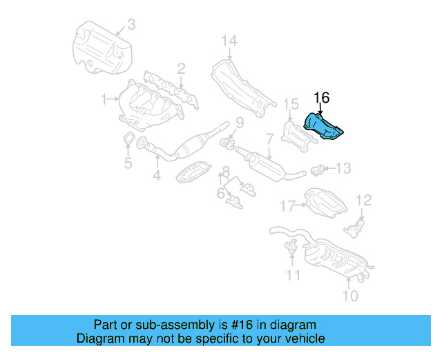 Heat Shield 1J0-803-313-E - View 34