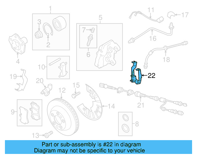 Sensor Harness Bracket 7P0-971-003-B - View 3