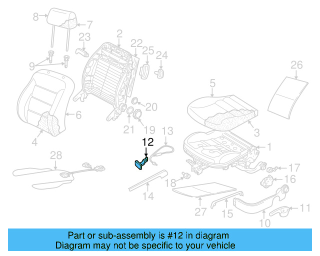 Adjust Lever 1J0-882-252-U71