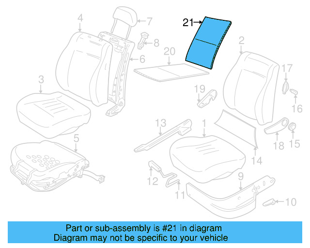 Seat Heater 1H0-963-557-A - View 4