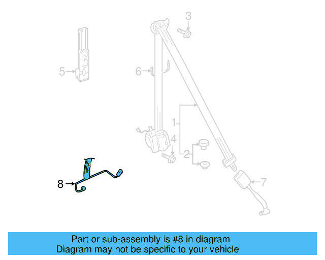 Lower Guide 1K3-857-825-A - View 4