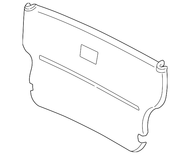 Gate Trim Panel 7D0-867-601-D-2DQ