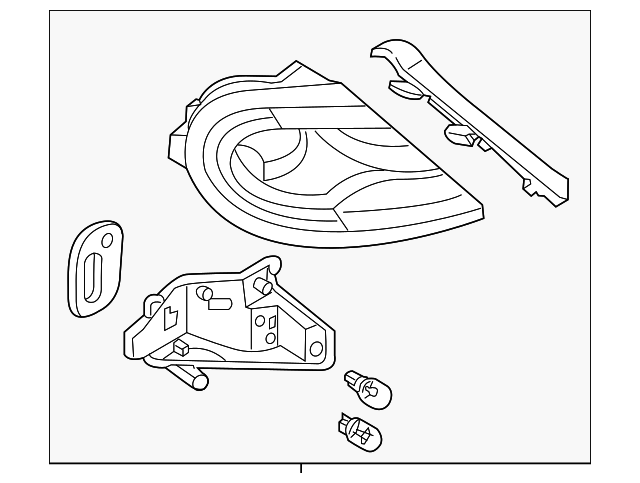 Tail Lamp Assembly 5C3-945-208-E
