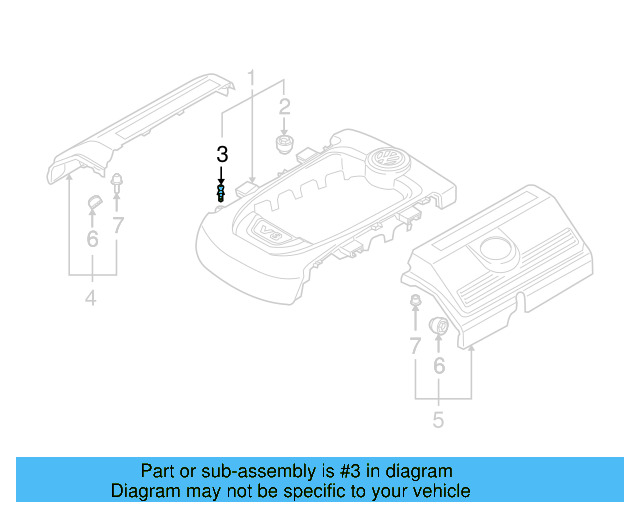 Center Cover Connector 7L6-109-321 - View 8