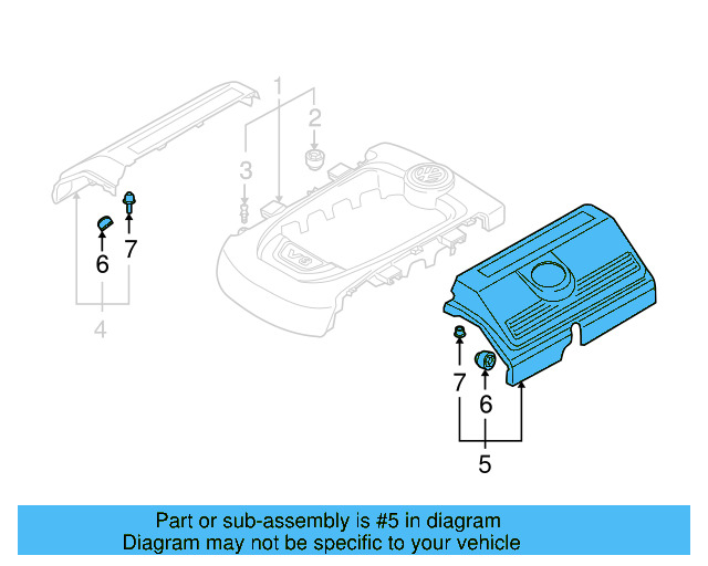 Outer Cover 7L6-103-505 - View 3