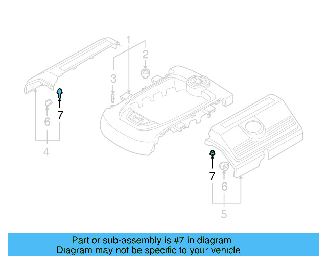 Outer Cover Connector 7L6-103-733 - View 6