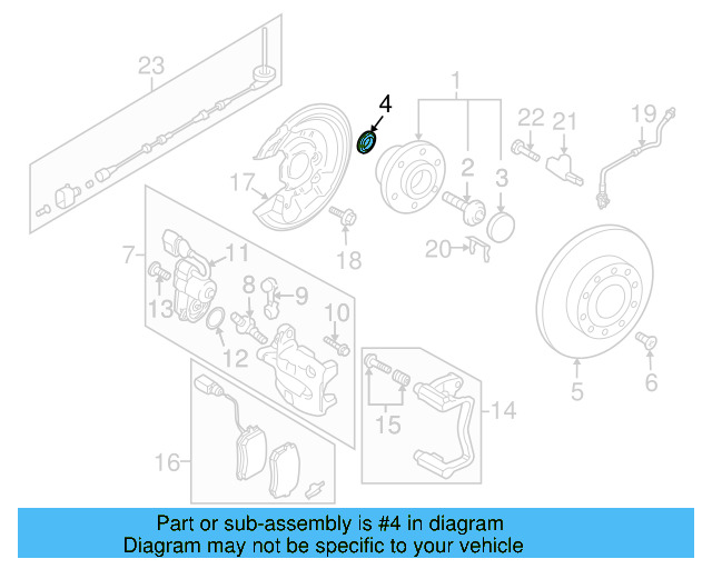 Hub Assembly Washer WHT-000-412 - View 2