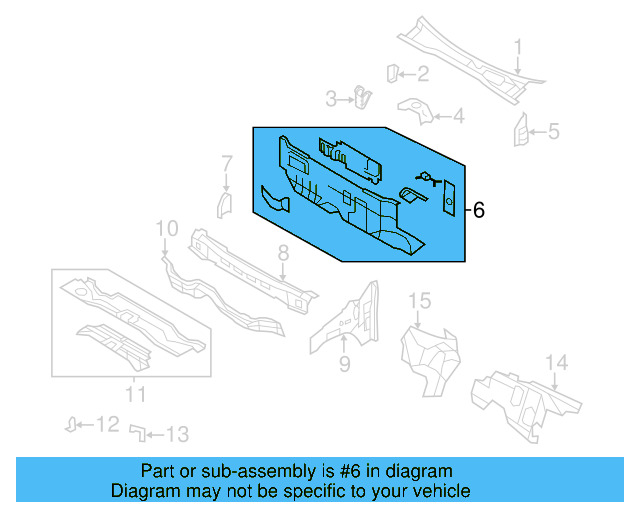 Dash Panel 7B0-803-147-B - View 3