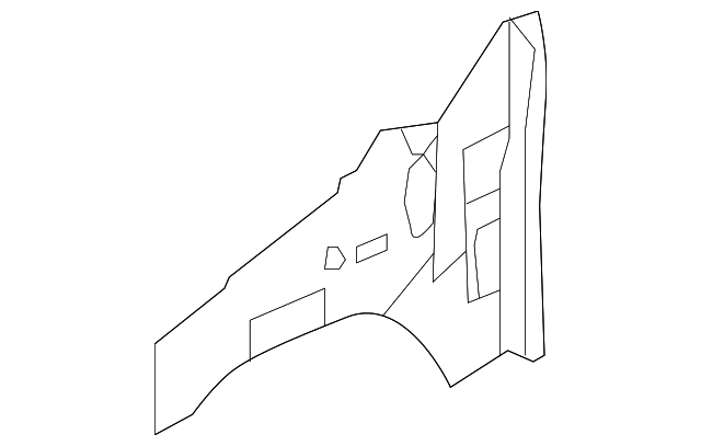 Cowl Side Panel 7B0-805-147-A - View 2