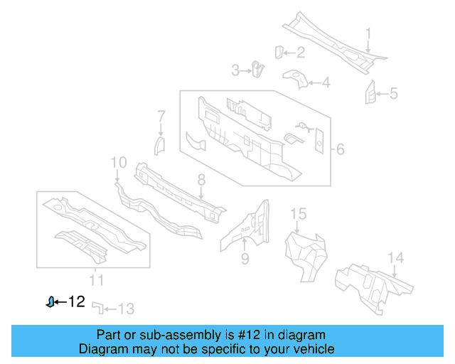Mount Bracket 7B0-955-718 - View 3