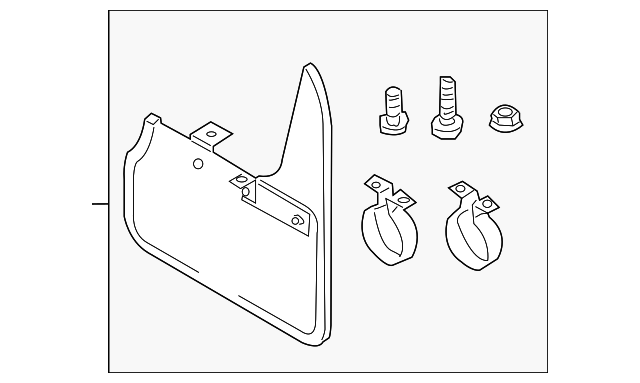 Splash Guards 5G0-075-111 - View 3