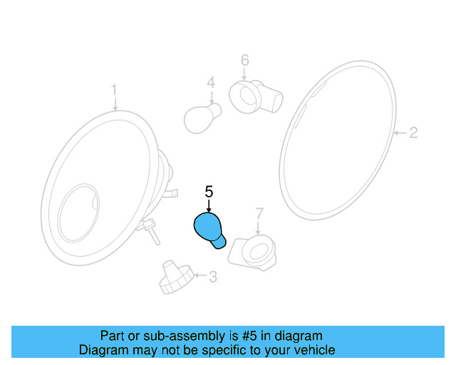 Tail Lamp Bulb N-102-564-05