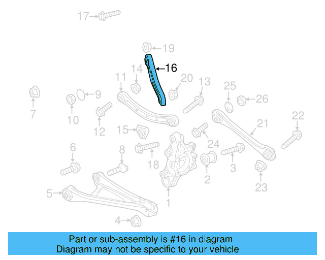 Ft Upper Control Arm Nut WHT-001-872 - View 24