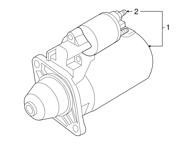 Starter Motor 07Z-911-023-BX