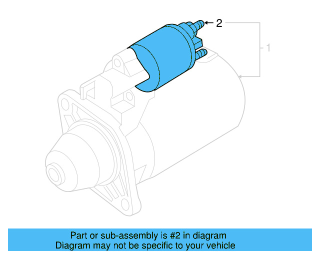 Solenoid 07Z-911-287 - View 3
