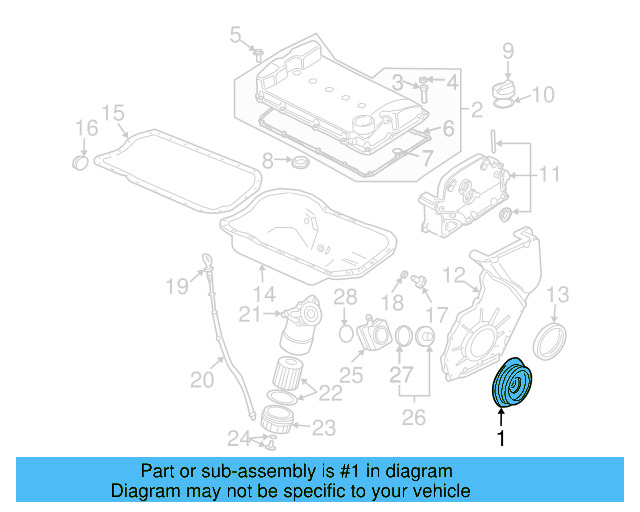 Damper & Pulley 021-105-243-D - View 6