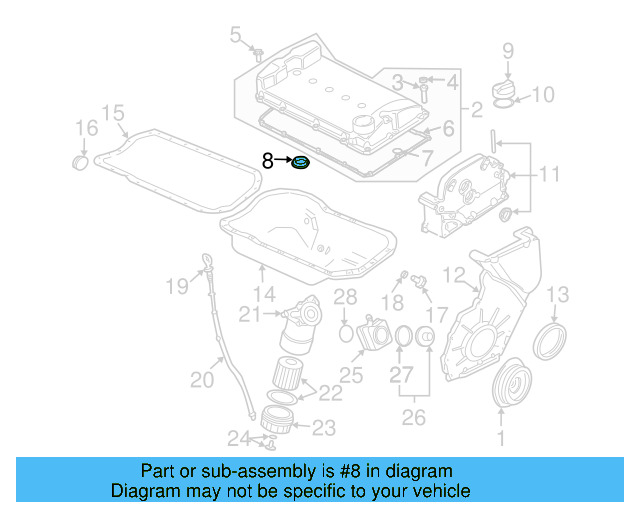Engine Valve Cover Bolt O 022-103-484-F - View 19