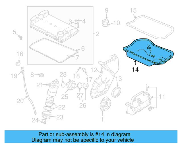Oil Filter Housing 022-115-403-R - View 30