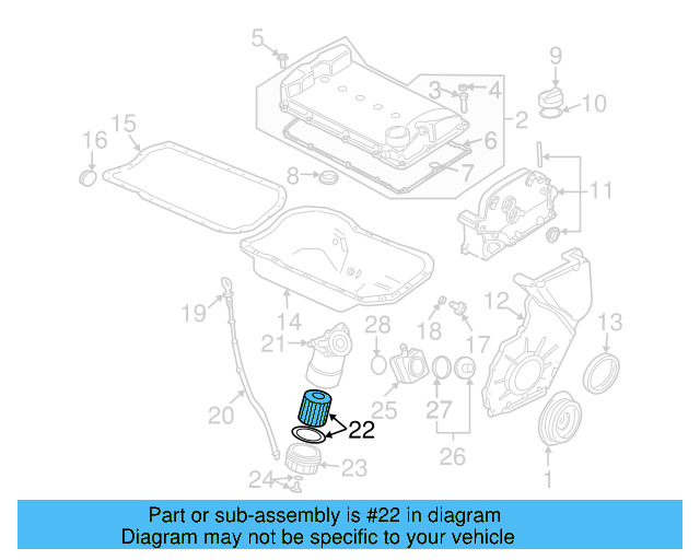 Oil Filter 071-115-562-A - View 37