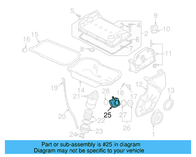 Oil Cooler 068-117-021-B - View 27