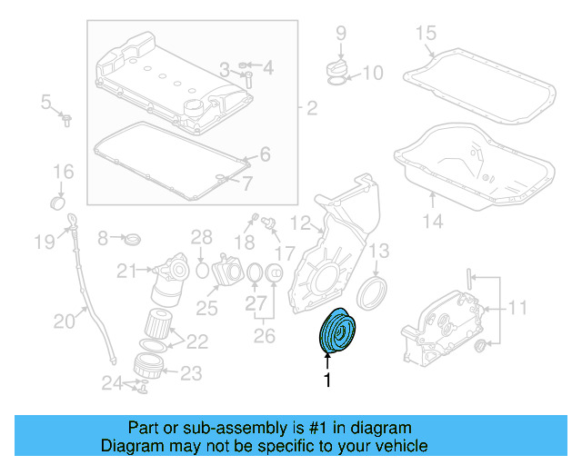 Engine Crankshaft Pulley 022-105-243-A - View 5