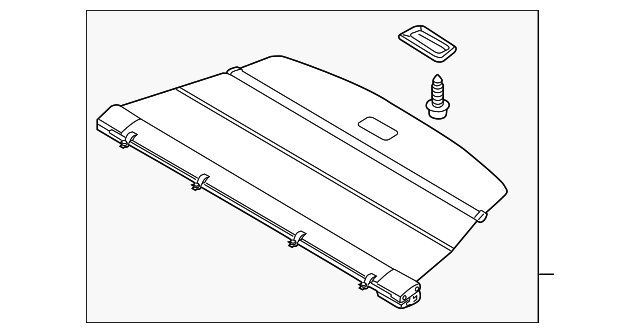 Cargo Cover 7P6-867-773-45W - View 5