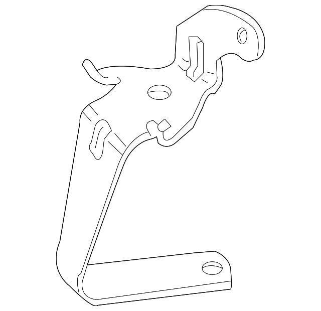 Low Note Horn Mount Bracket 3C0-951-182-A - View 10