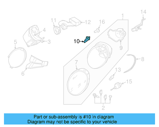 Low Beam Bulb N-104-457-01 - View 19