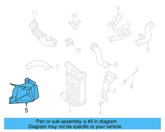 Air Duct 3B0-121-467 - View 3