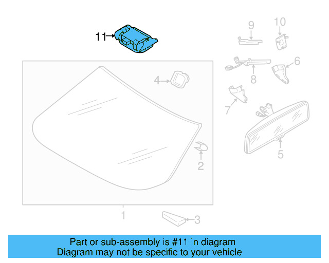 Rain Sensor 1K0-955-559-AH - View 21