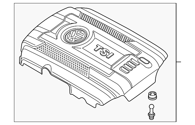 Engine Cover 06K-103-925-CM - View 11