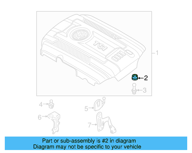 Engine Cover Connector 06J-103-226-A - View 61