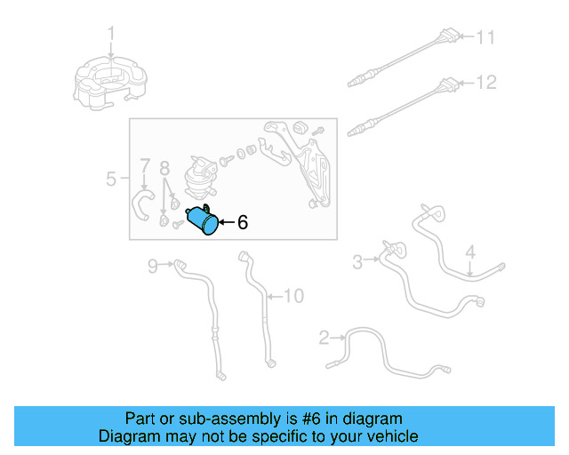 Vapor Canister Filter 1C0-906-621-A - View 47
